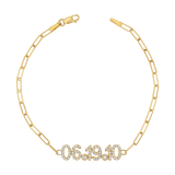 Diamond Date Bracelet