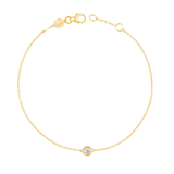 Kids Solitaire Diamond Bracelet
