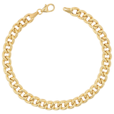 14K Grand Cuban Curb Link Bracelet