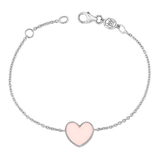Kids Heart Enamel Bracelet
