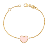 Kids Heart Enamel Bracelet