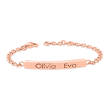 Kids Short Quad Bar Bracelet