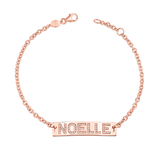 Kids Signature Classic ID Engravable Pave Bracelet