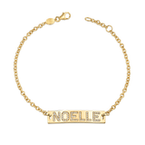 Kids Signature Classic ID Engravable Pave Bracelet