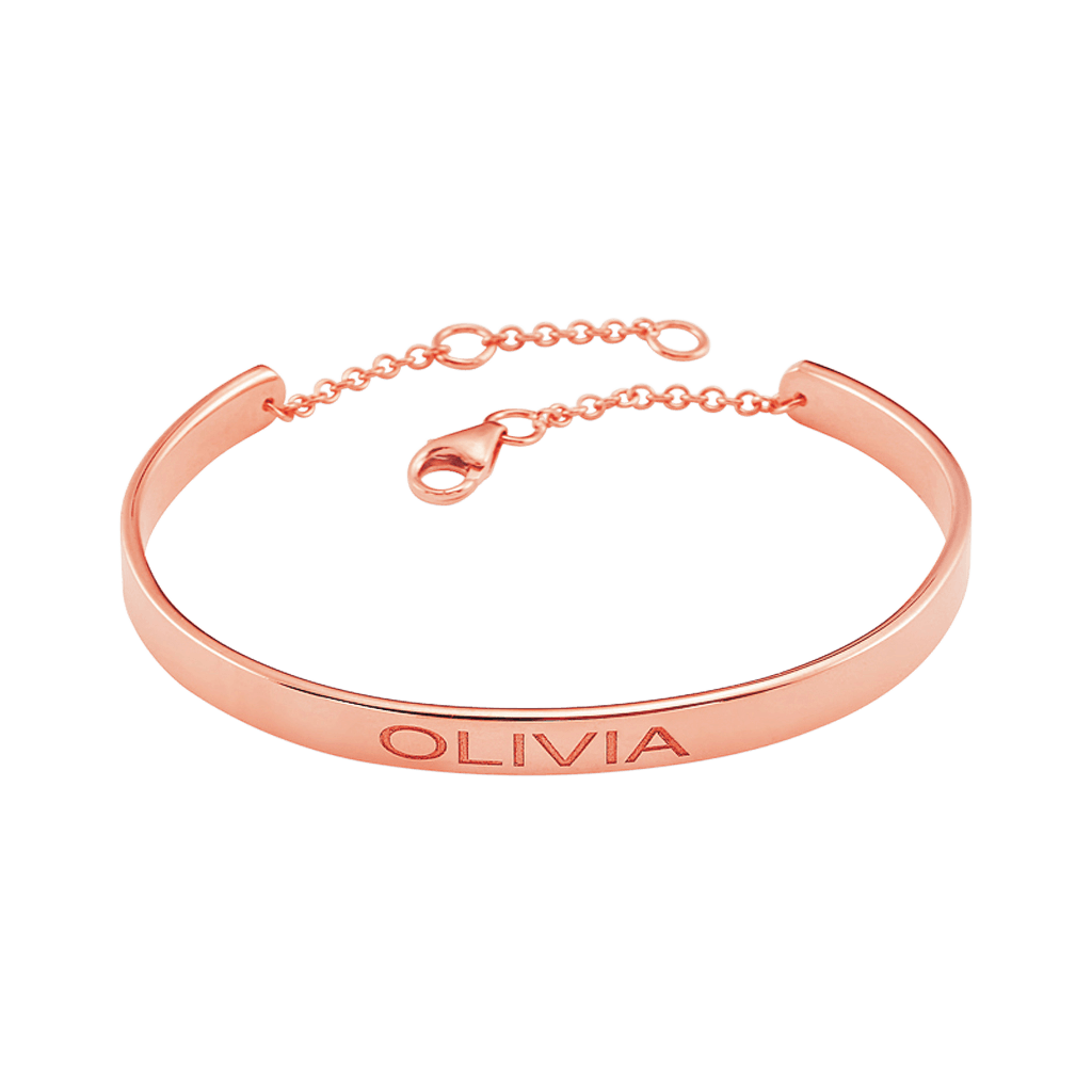 Signature Engravable Cuff ID Bracelet