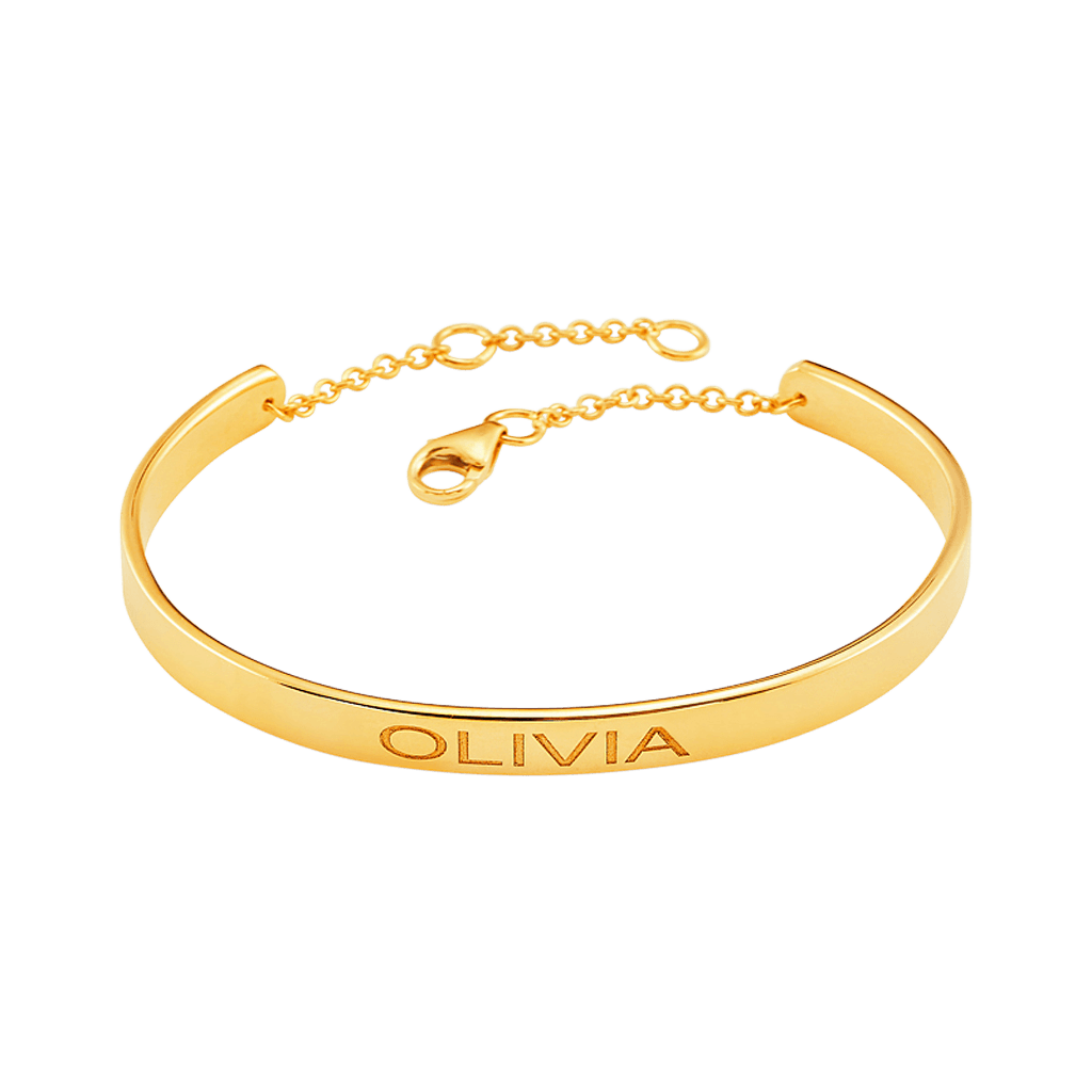 Signature Engravable Cuff ID Bracelet