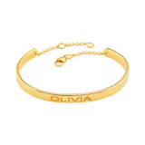 Kids Signature Engravable Cuff ID Bracelet