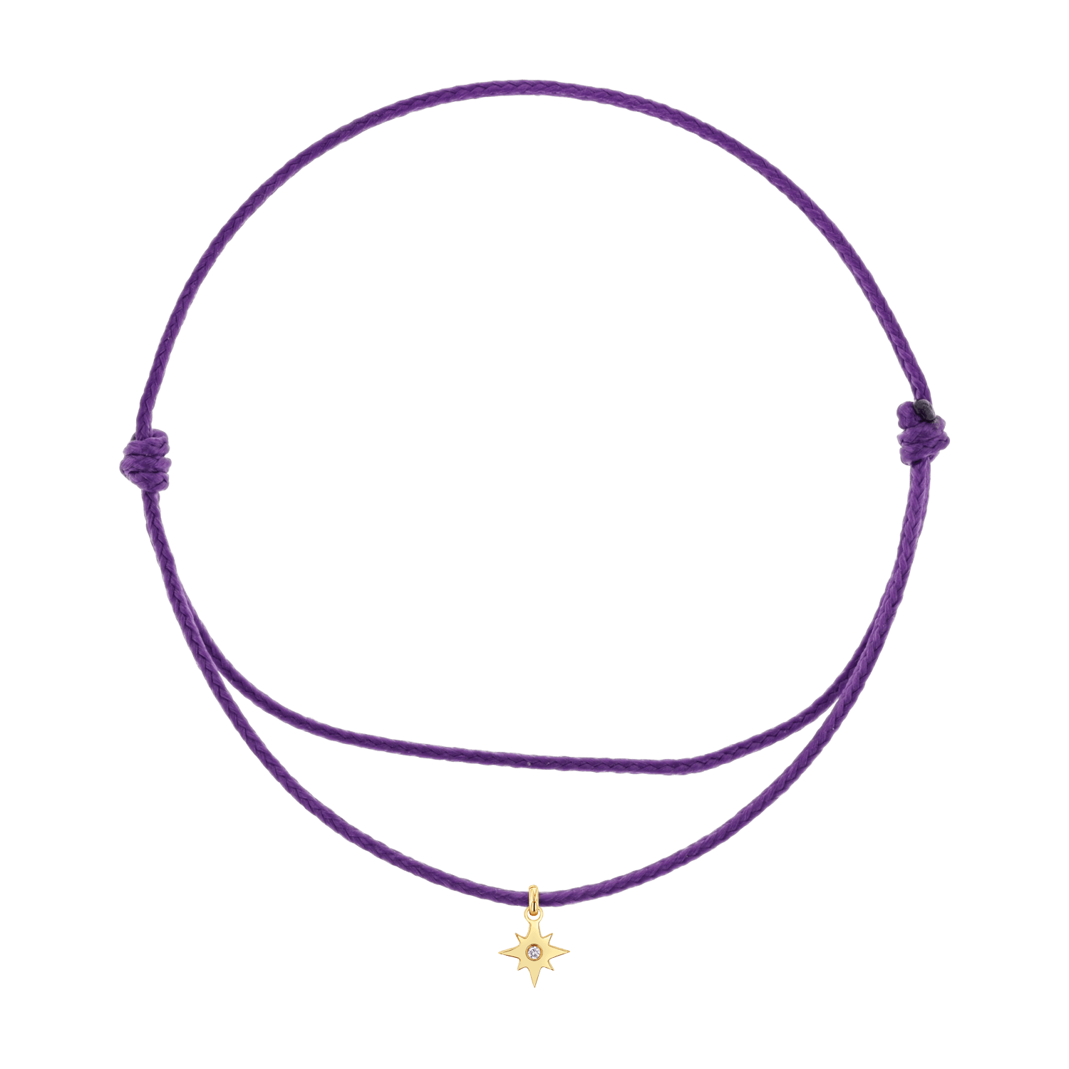 Cord Charm Bracelet