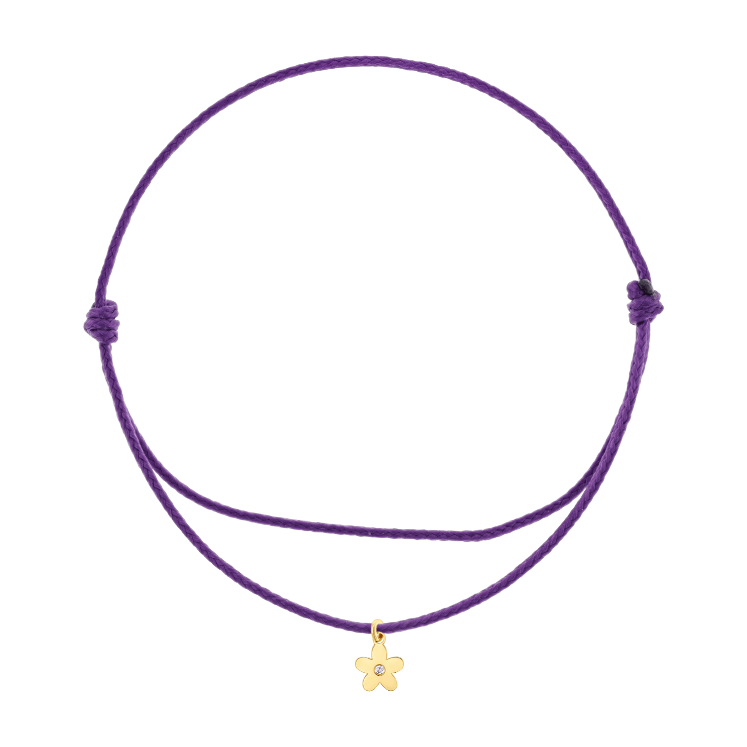 Cord Charm Bracelet