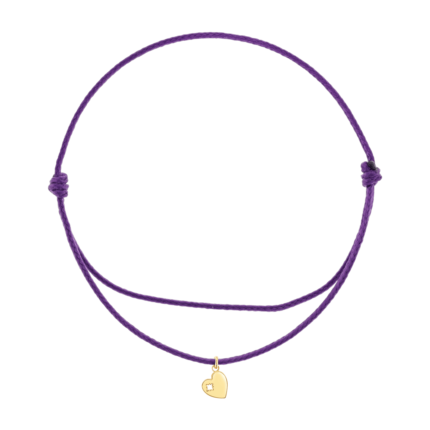 Cord Charm Bracelet