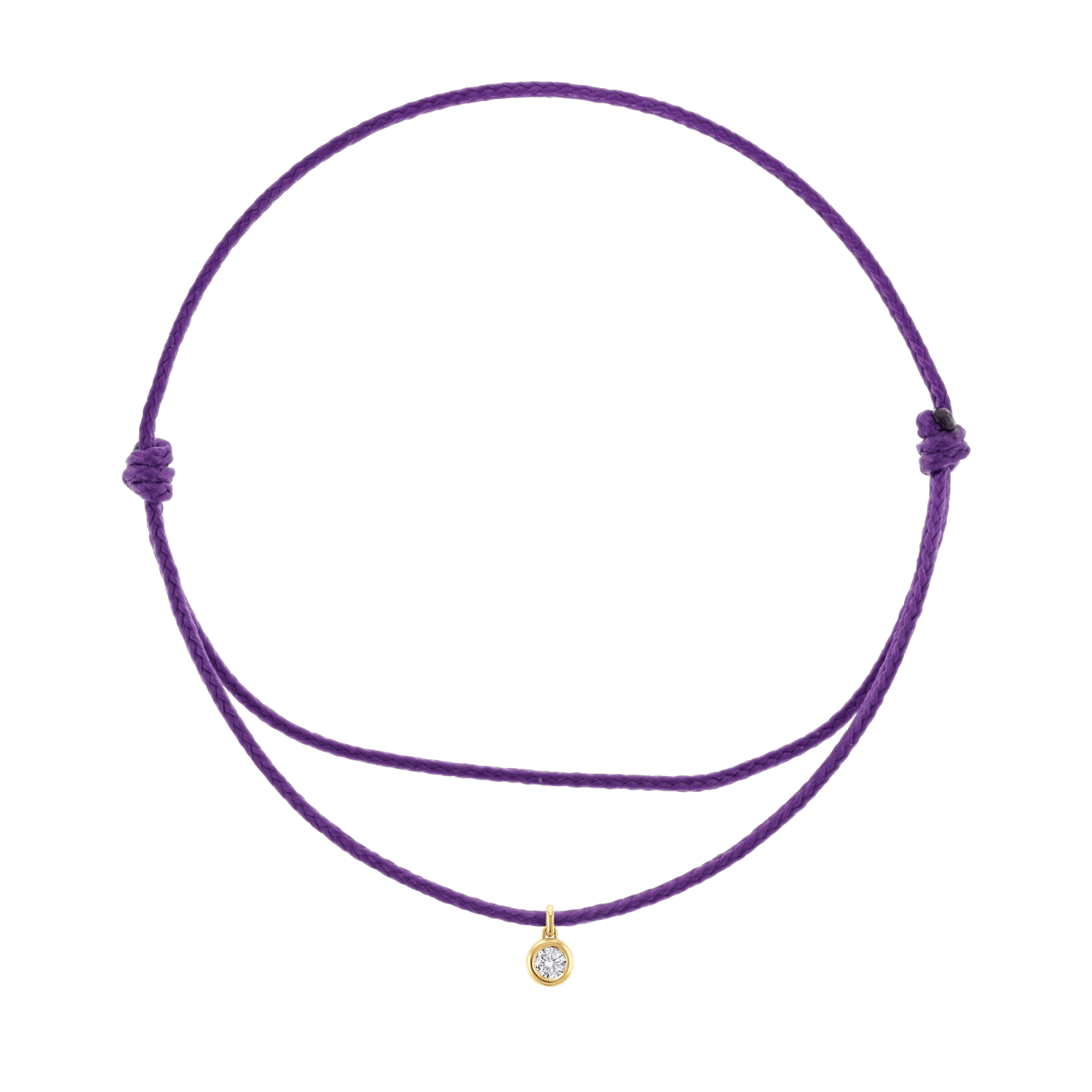 Cord Charm Bracelet