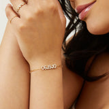 Diamond Date Bracelet