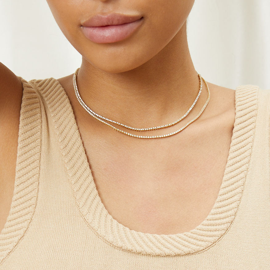 Diamond Tennis Necklace