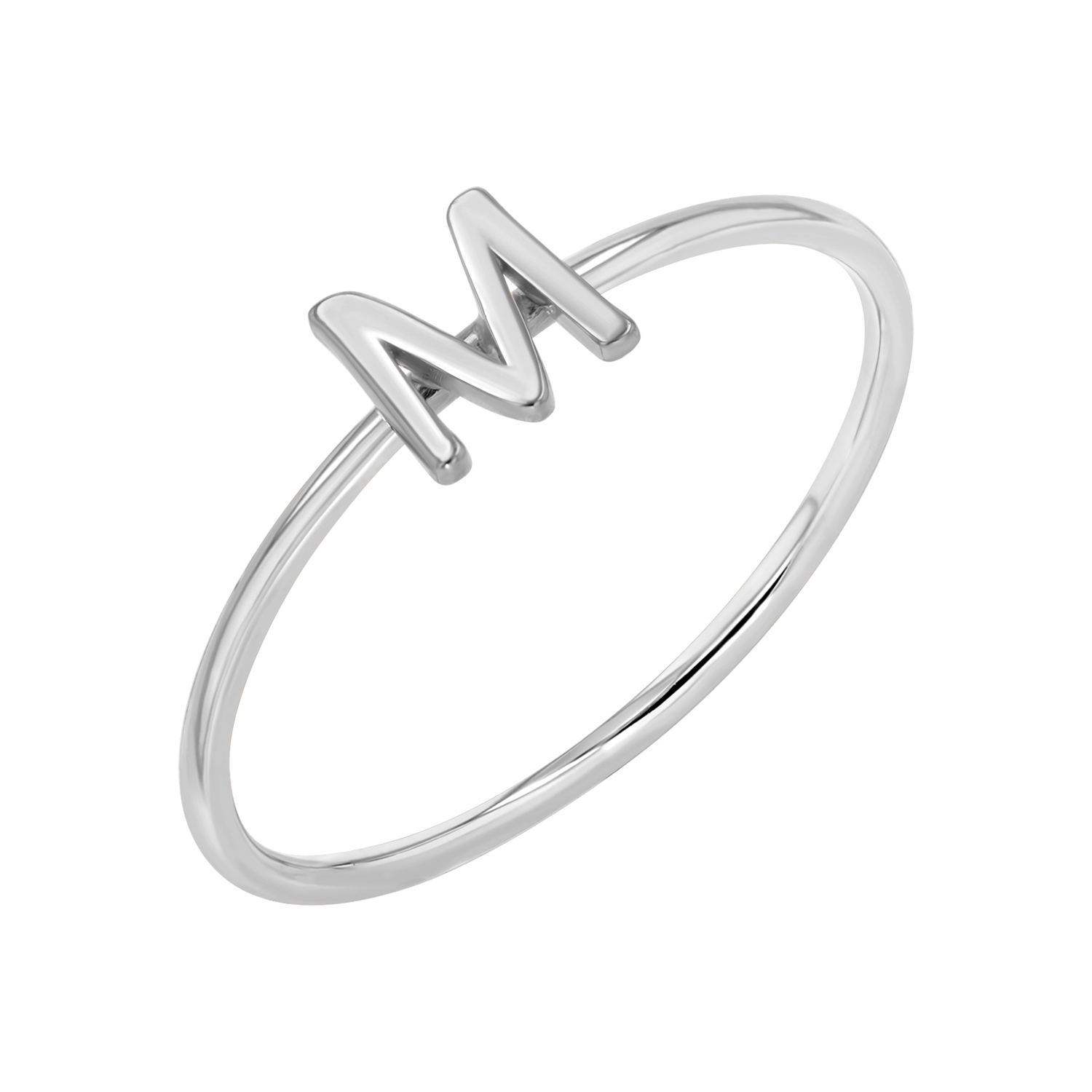 Solid Initial Letter Ring