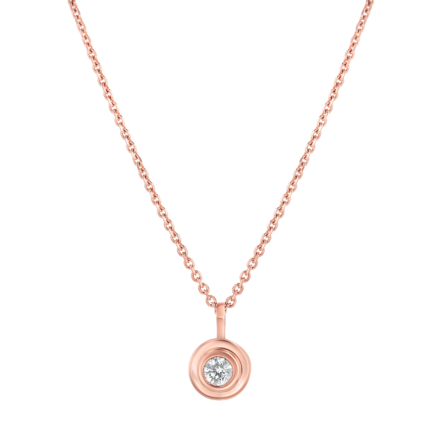 Trinatier Grand Bezel Pendant Necklace
