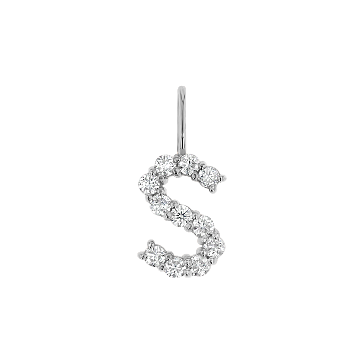 Grand Diamond Initial Charm