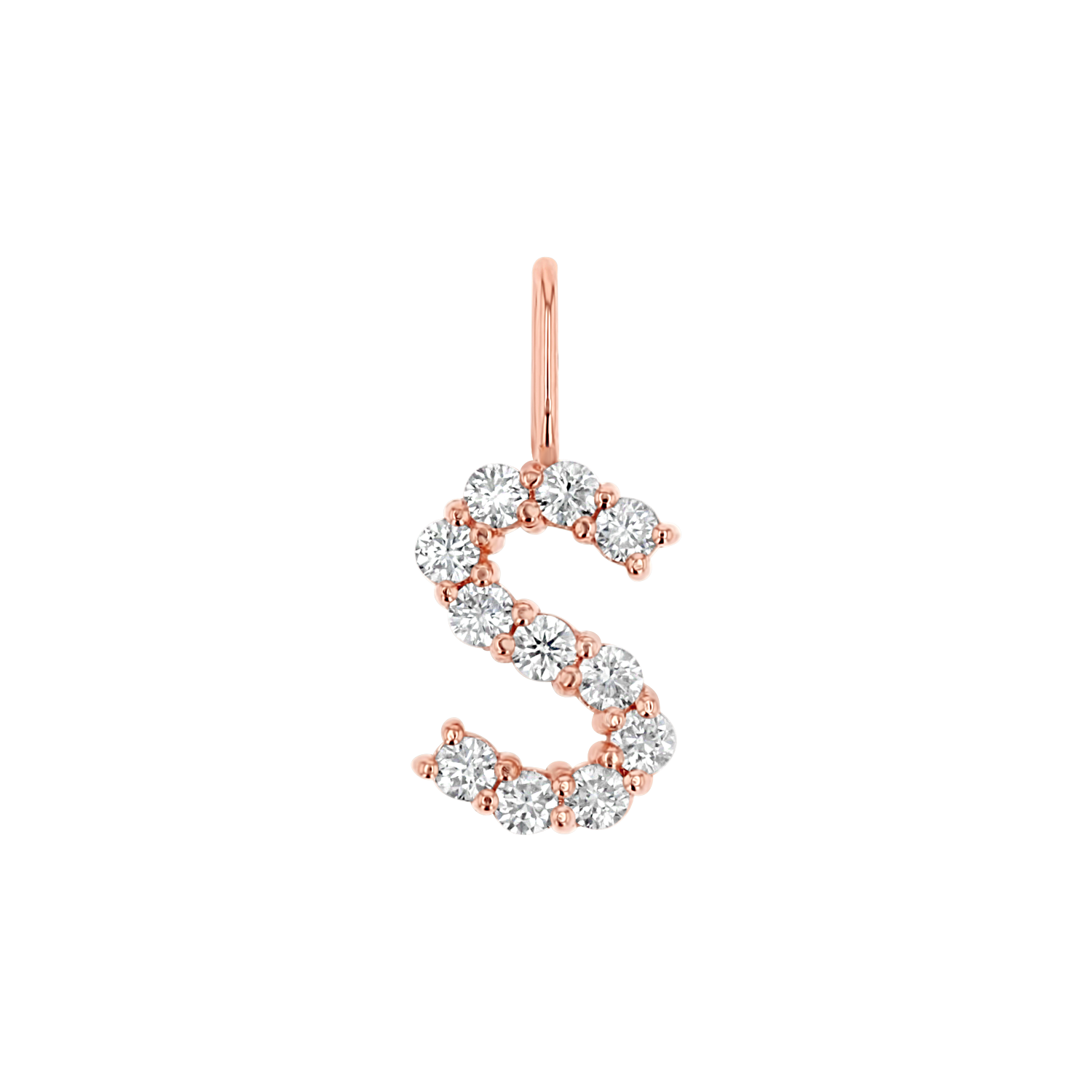 Grand Diamond Initial Charm
