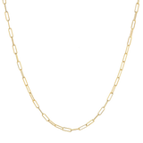 Kids Dainty Paperclip Necklace