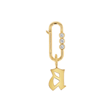Tri-Bezel Diamond Paper Clip Connector