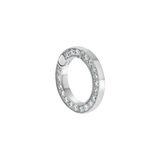 Diamond Round Charm Connector