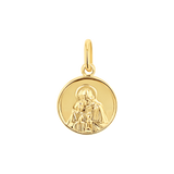Round Religious Charm