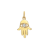Kids Hamsa Diamond Eye Charm