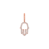 Petite Hamsa Diamond Charm