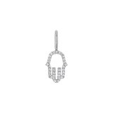 Petite Hamsa Diamond Charm