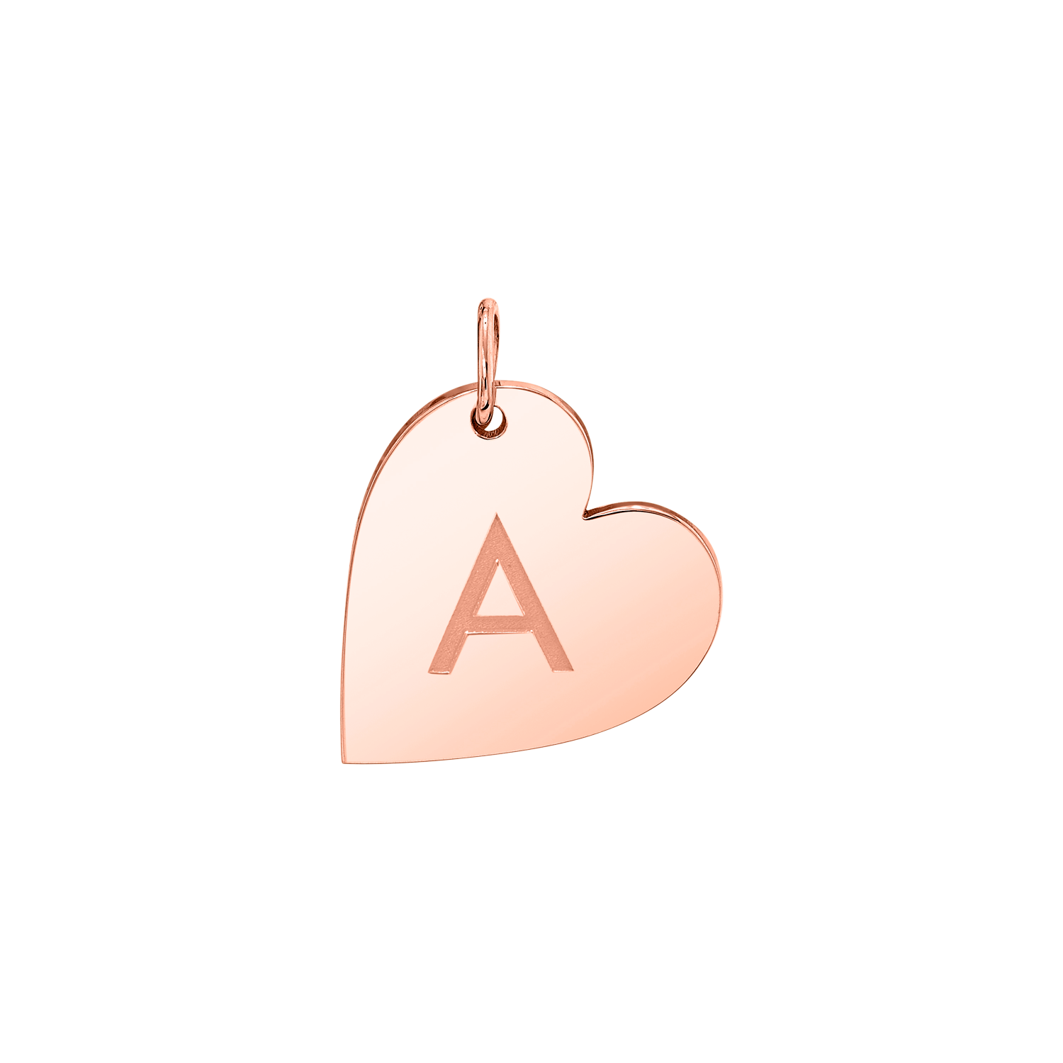 Initial Heart Charm