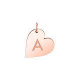 Initial Heart Charm