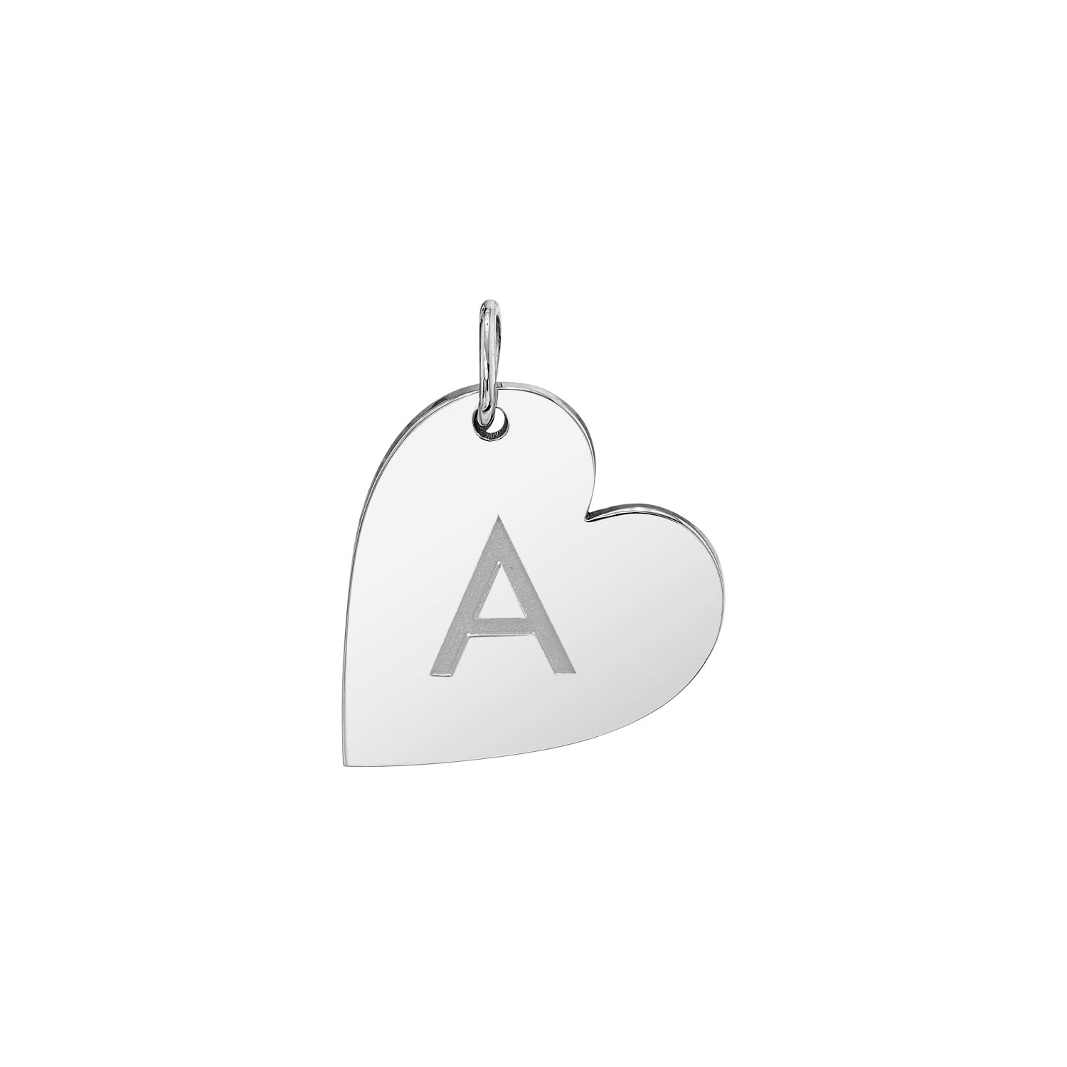 Initial Heart Charm