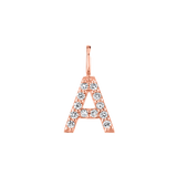Diamond Pave Letter Charm