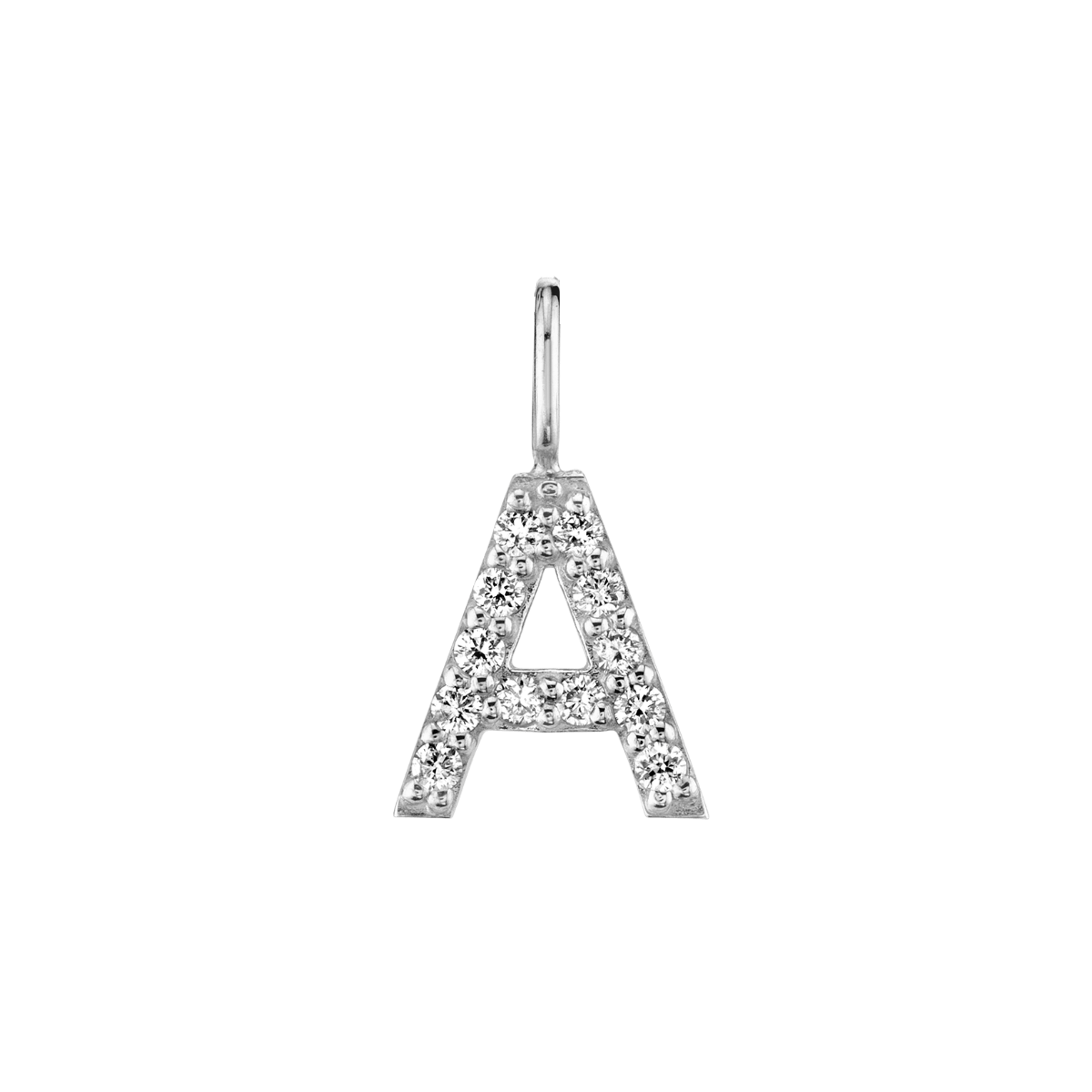 Diamond Pave Letter Charm