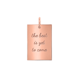 Custom Inspire Rectangle Charm