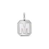 Mega Mother of Pearl Initial Charm