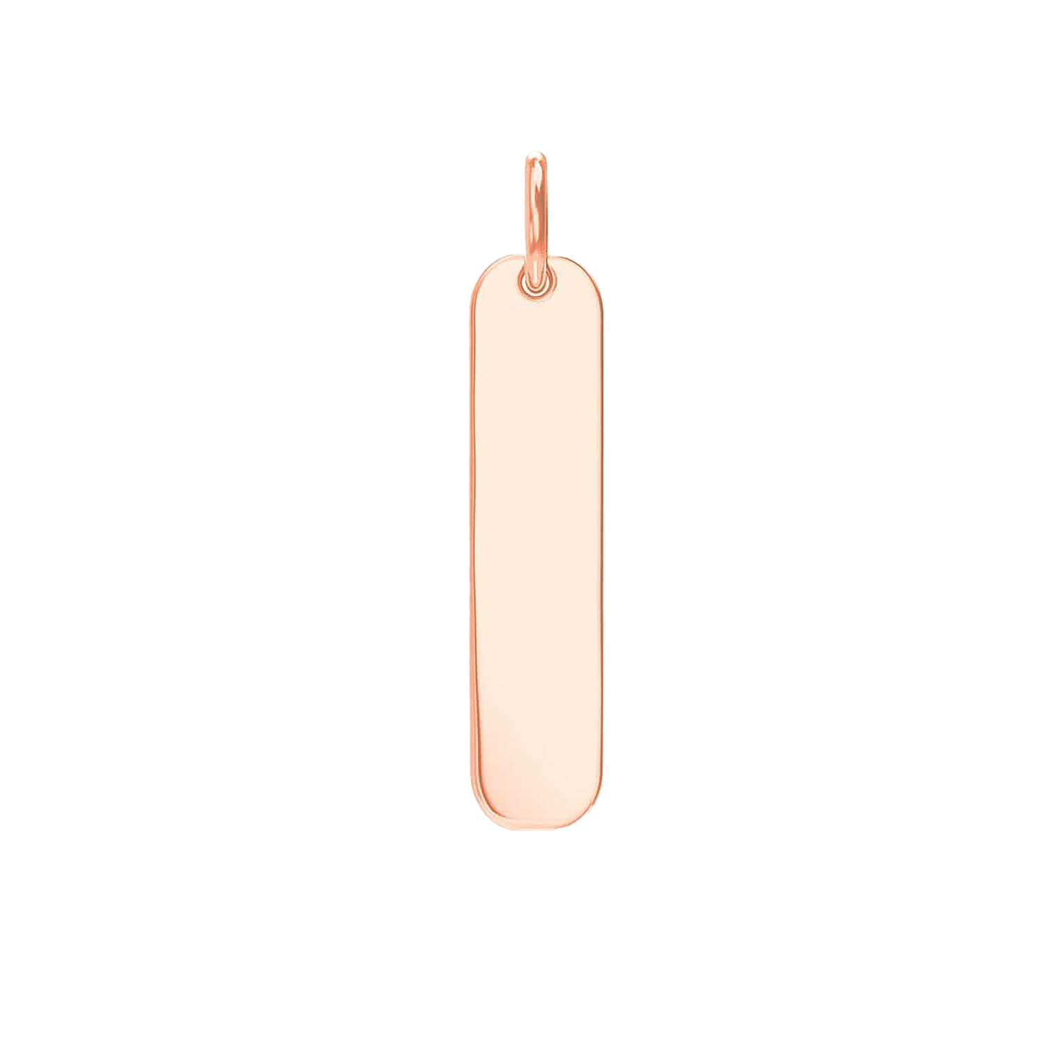 Oval Engravable ID Charm