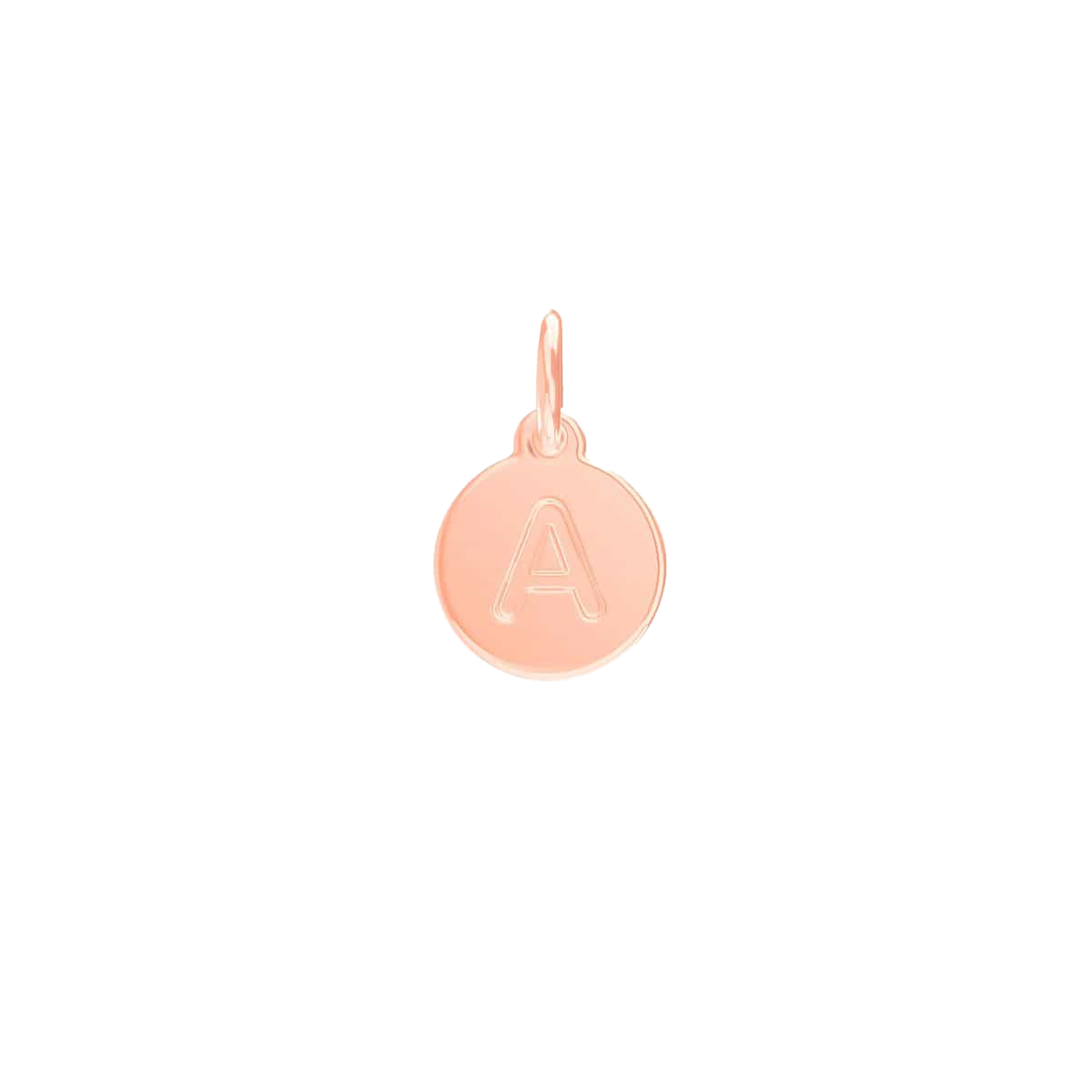 Mini Initial Round Charm