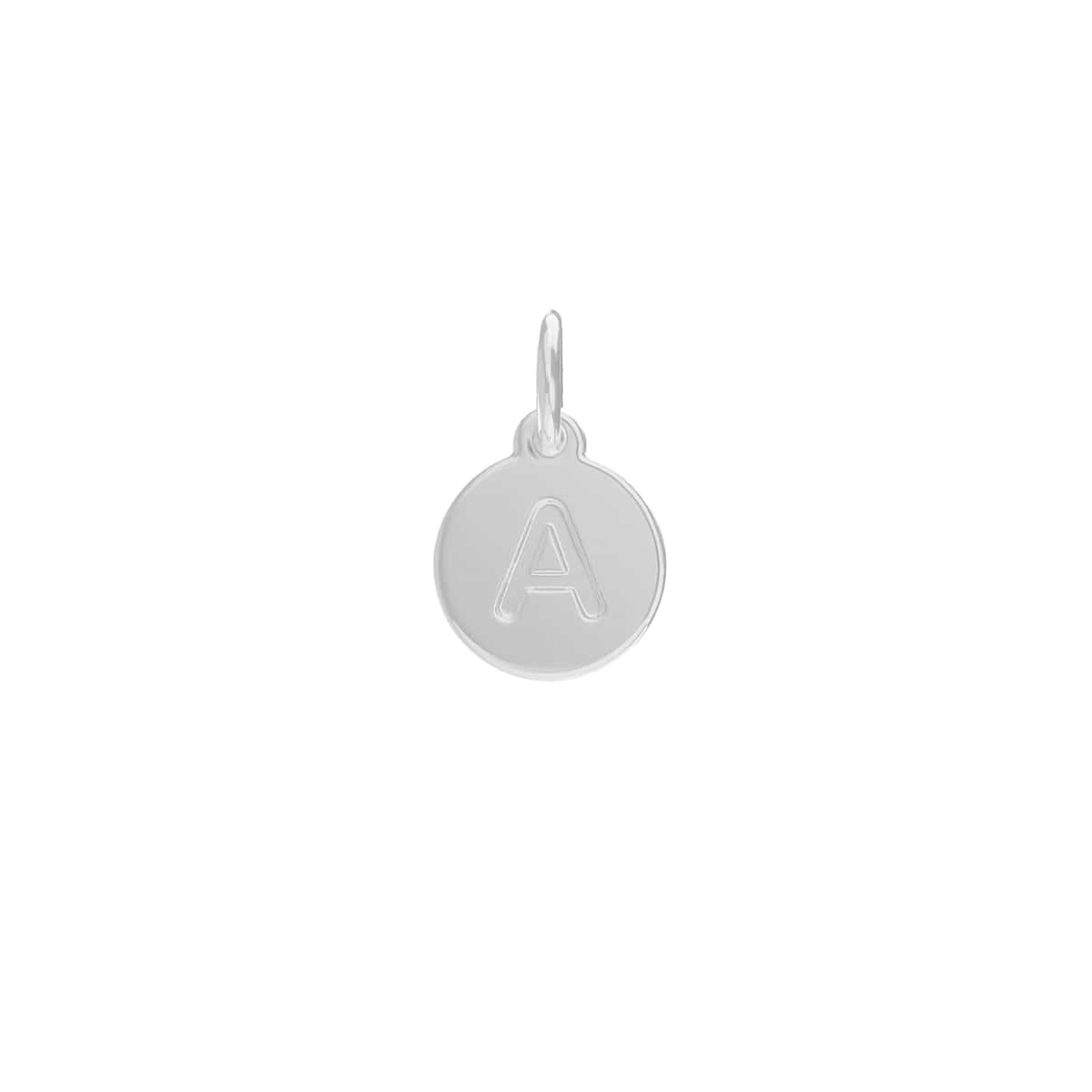 Mini Initial Round Charm