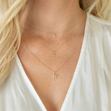 Diamond Pave Letter Charm