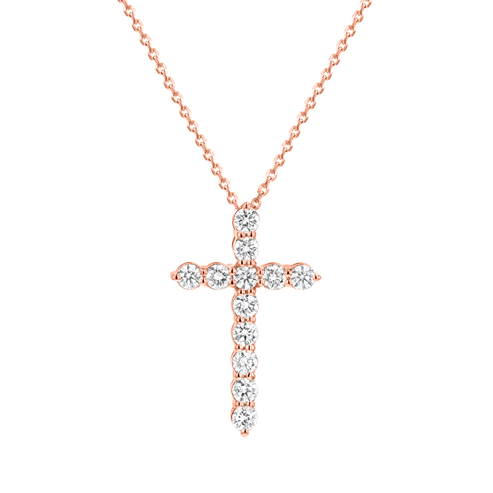 Diamond Cross Necklace