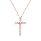 Kids Diamond Cross Necklace