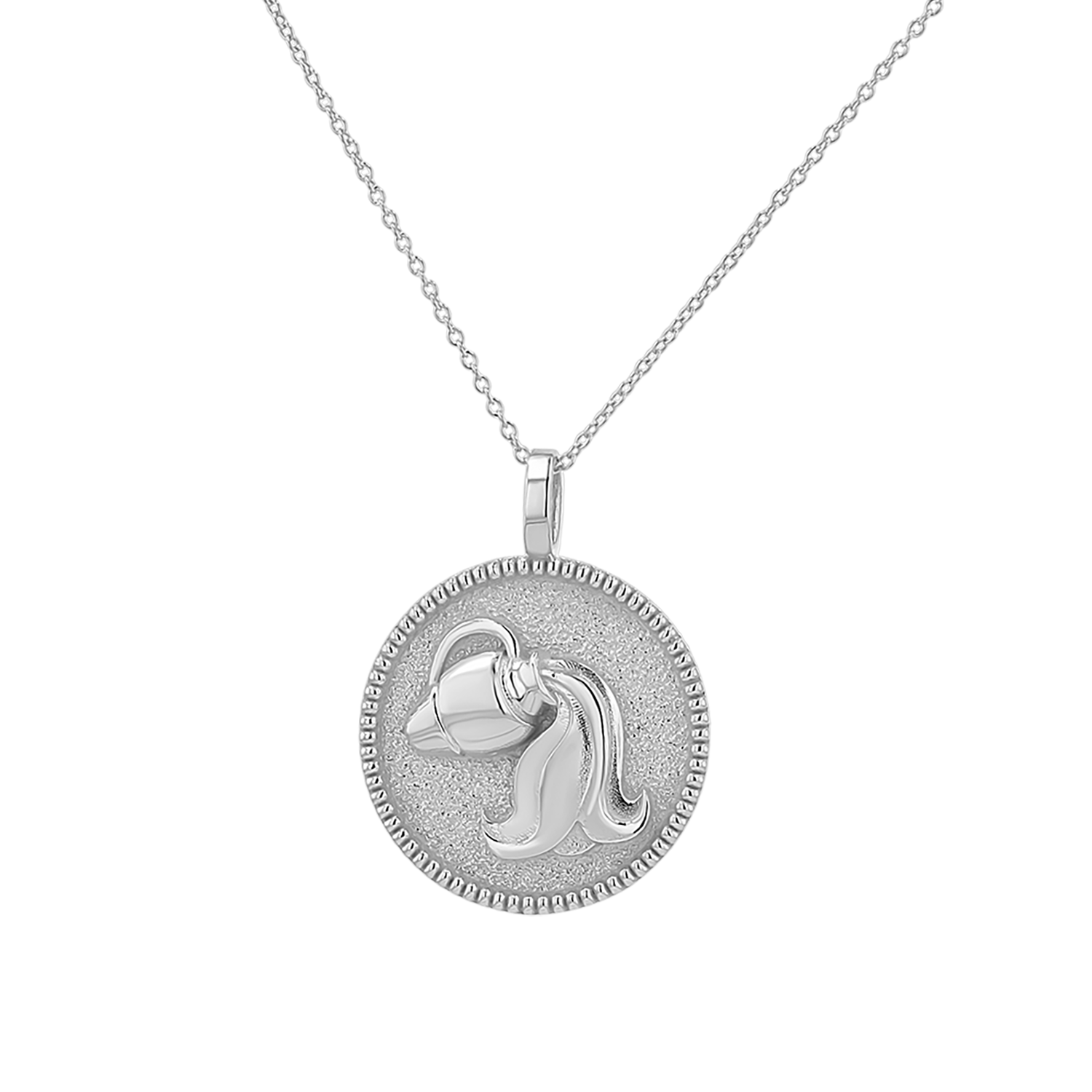 Zodiac Coin Medallion Necklace
