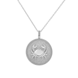 Zodiac Coin Medallion Necklace