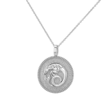Zodiac Coin Medallion Necklace