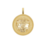 Zodiac Coin Medallion Charm