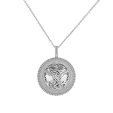 Zodiac Coin Medallion Necklace