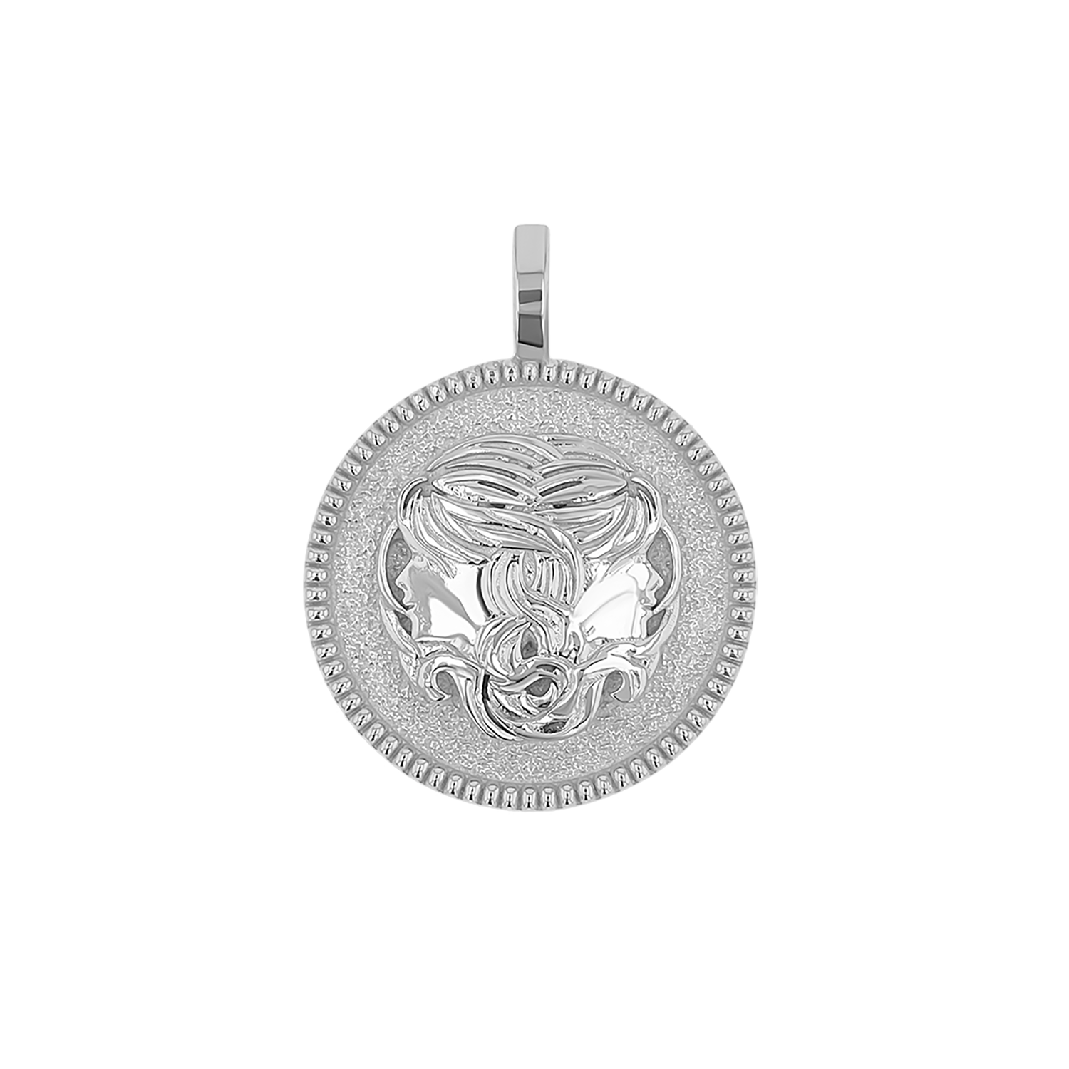 Zodiac Coin Medallion Charm