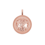Zodiac Coin Medallion Charm