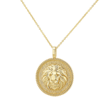 Zodiac Coin Medallion Necklace