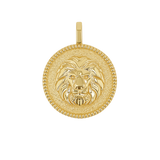 Zodiac Coin Medallion Charm